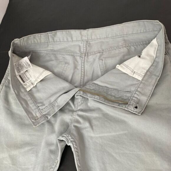 Levis 508 Jeans Mens 38 x 32 Gray Pants Regular Taper Casual Comfort Used - Picture 3 of 15